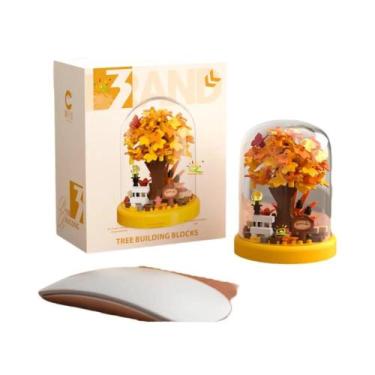 Imagem de Mini Casa Na Árvore Infantil: Brinquedo De Blocos De Montar, Caixa De 