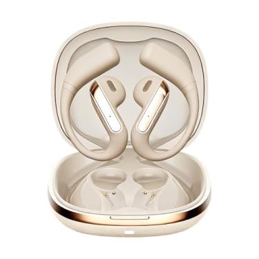 Imagem de Fones de ouvido de tradução, em tempo real, alimentados por IA, 164+ idiomas, tradutor 3 em 1 para viagens, negócios e estudos, cancelamento de ruído sem fio, design portátil (cor da pele)