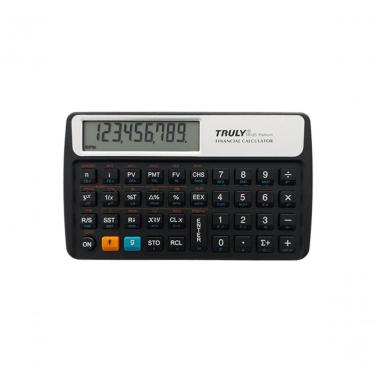 Imagem de Calculadora Financeira Truly Tr12c Platinum Algébrica