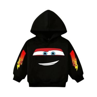 Imagem de Moletom Infantil Clássico Anime Car Story Para Meninos E Meninas De 3 