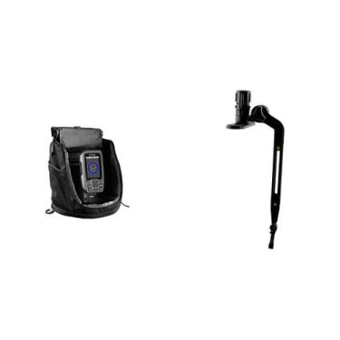 Imagem de Fish Finder Garmin Striker 4 com kit portátil e braço de montagem