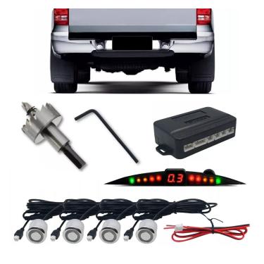 Imagem de Sensor Cromado Parachoque de Metal Vw Amarok 2010/2020