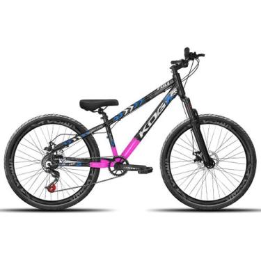 Imagem de Bike KOG Freeride 7V Aro Vzan Vmaxx 26 Disco Tipo Viking X25, Pra, Vmx