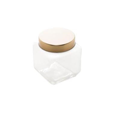 Imagem de Pote Vidro com Tampa de Metal Sortida 500ml Lyor - Coliseu