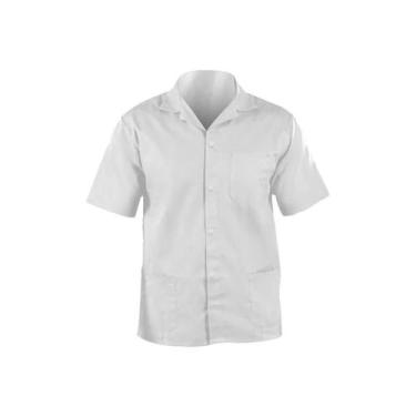 Imagem de Jaleco uniforme brim bco g - GARRA