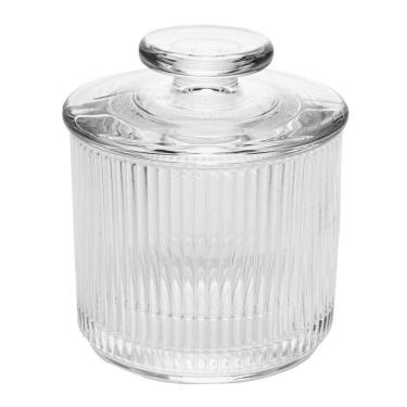 Imagem de Manteigueira Francesa Lines 8,5cm x 10cm x 8,5cm Cristal