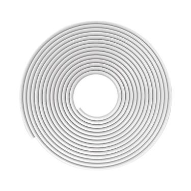 Imagem de Protetor De Cabos Autoadesivo Flexível Para Parede E Chão, 4, 6, 8M, O