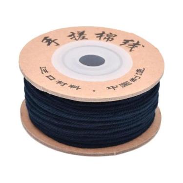 Imagem de Corda De Algodão Trançada De 3 Fios Para Macramê, Fio Para Miçangas, C