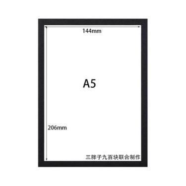 Imagem de Quadro Magnético Para Exibição De Pôsteres A4 A5 A6, Adesivo Reutilizá