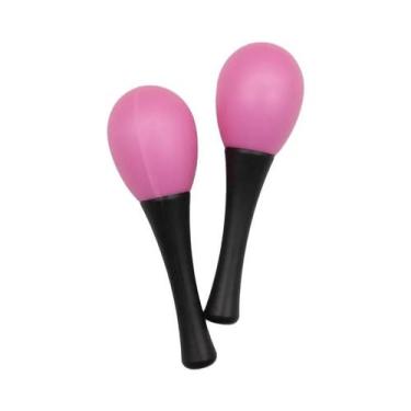 Imagem de Conjunto De Maracas Pequenas 2 Peças Instrumentos De Percussão Orff Pa