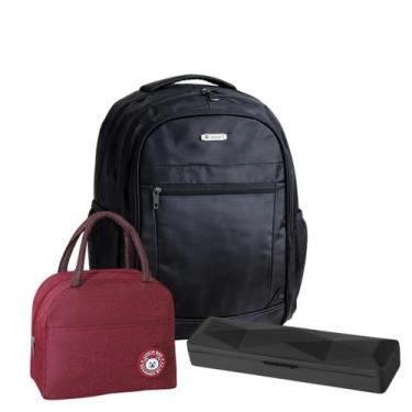 Imagem de Mochila Bolsa Executiva Reforçada Premium Bolsa Térmica - - Mormino, V