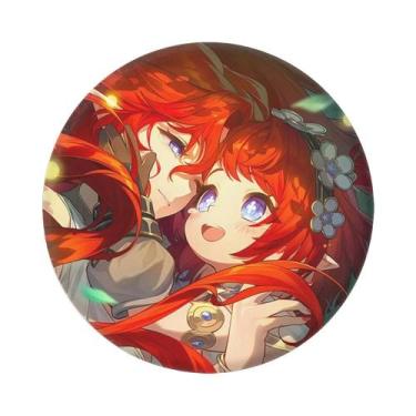Imagem de Crachá De Cosplay De 58mm Do Jogo Honkai Star Rail: AMPHOREUS, Aglaea,