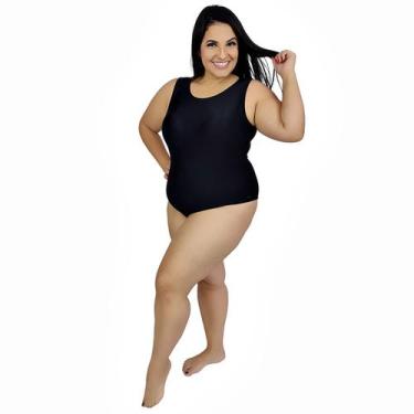 Imagem de Maiô Body Plus Size Preto - STW, Preto, 50
