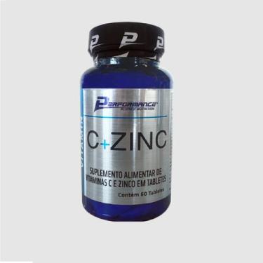 Imagem de Vitamina C 1000mg + Zinco 29mg Performance Nutrition - 60 Tabletes, Un