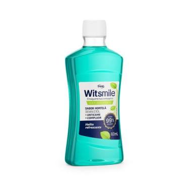 Imagem de Antisséptico Bucal Witsmile Sabor Hortelã 60 ml - FGM