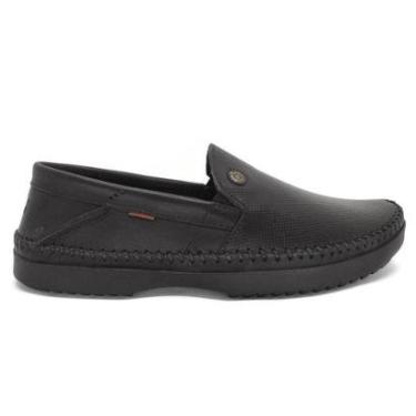 Imagem de Mocassim Freeway Masculino Couro Liso com Elástico Loganx-Masculino