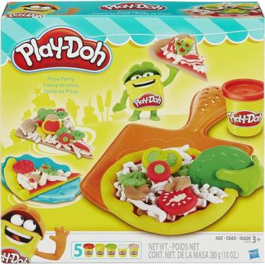 Imagem de Play Doh Conjunto de Massinha Festa da Pizza Hasbro B1856