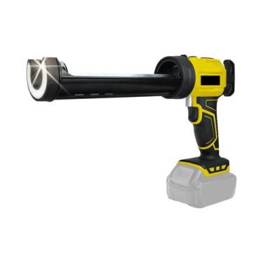 Imagem de Pistola De Calafetagem Elétrica Sem Fio De 10oz Com 4 Velocidades E Lu