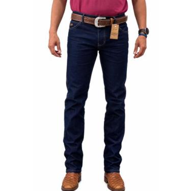 Imagem de Calça Country Masculina jeans Cowboy Tradicional Confotável com Elasta