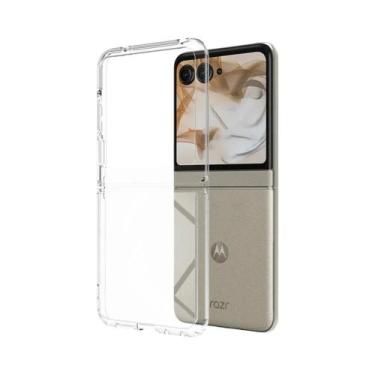 Imagem de Capa De Telefone Transparente De Luxo Em Acrílico Para Motorola MOTO R