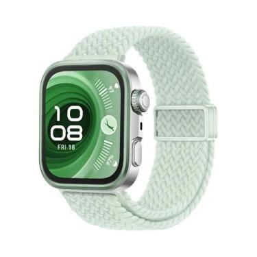 Imagem de Pulseira De Nylon Trançada Ajustável Para Huawei Watch Fit 3/4/4 Pro, 