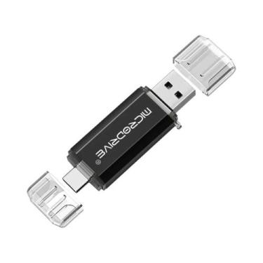 Imagem de Pen Drive USB C 128GB 64GB 32GB 16GB 8GB 4GB 2GB 1GB Para Smartphone A