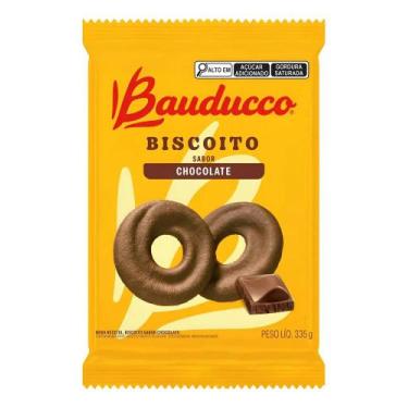 Imagem de Biscoito Bauducco Recheado Gotas de Chocolate 335g