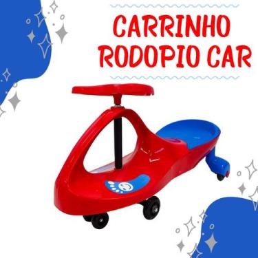 Imagem de Carrinho Rolimã Carrinho Rodopio 360 com LED Suporta 100kg Gira Gira C