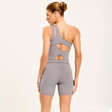 Imagem de Macaquinho Eletric Roxo Mirtilo Poliamida Com Bojo Donna Carioca-Feminino