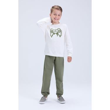 Imagem de Conjunto Infantil de Inverno Masculino Moletom Game-Masculino