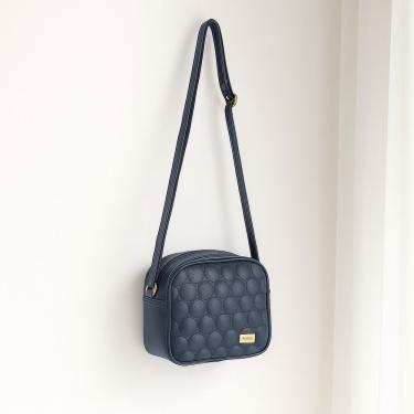 Imagem de Bolsa Transversal Direto De Fábrica Topgrife Atacado Couro Cor Azul Marinho Tamanho único