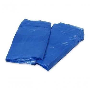 Imagem de Saco para Lixo Saco de Lixo Fino Azul 100 Litros 5 Quilos para Descarte Doméstico e Com...