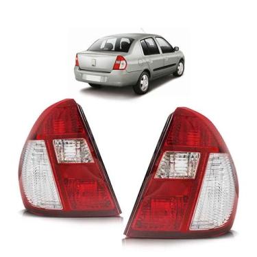 Imagem de Lanterna Traseira Clio Sedan 2003 A 2010 Bicolor - Automotive Imports,
