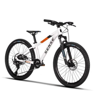 Imagem de Bicicleta Infantil Sense Grom Race 2025 Aro 24 Shimano 10v -, Laranja,