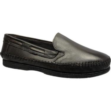 Imagem de Mocassim Granado Liso Masculino, Cafe, 42