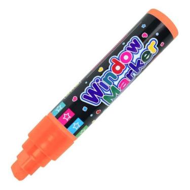 Imagem de Caneta Window Marker Wp-528 Laranja Sinoart