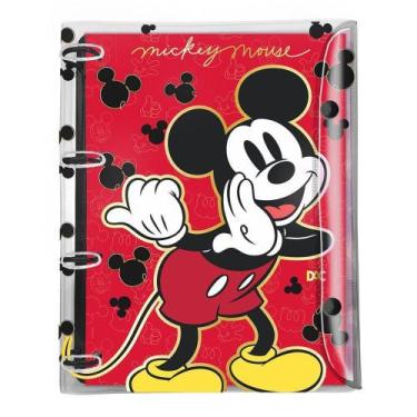 Imagem de Fichário Universitário Cristal Mickey C/192 flhs - Dac