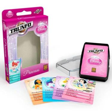 Imagem de Jogo de Cartas Super Trunfo Princesas Disney Grow