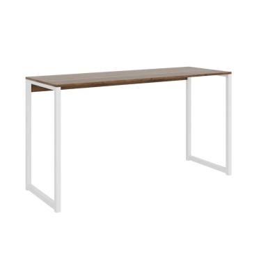 Imagem de Mesa Escrivaninha Industrial Desk 90 Color Quarto Escritório Canela Branco
