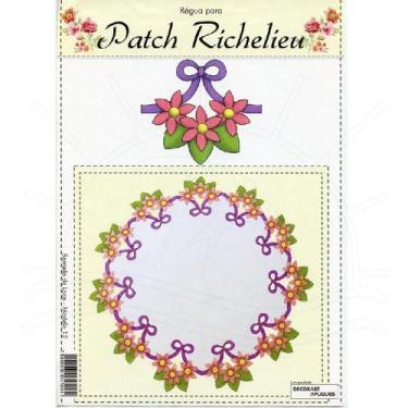 Imagem de Régua para Patch Richelieu Márcia Caires Modelo 15 - Barrado de Laços 