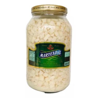 Imagem de Palmito Picado Em Conserva Martendal Unidade de 1,8kg Vidro Alta Quali
