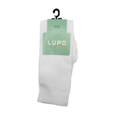 Imagem de Meia lupo 3/4 cano longo ref:2670 menino, Branco, 24/9