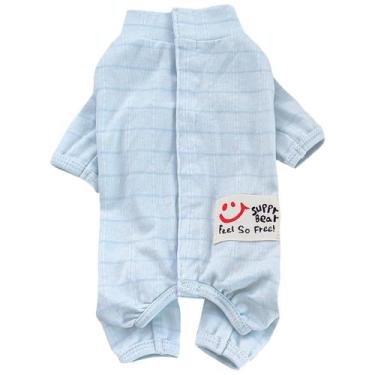 Imagem de Macacão de Recuperação Kukaster Pet RSS08-Fblue-XS+ para Cães