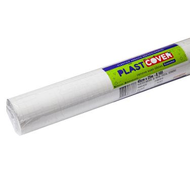 Imagem de Plástico Adesivo Plastcover Liso Transparente Cristal 45cmx2m