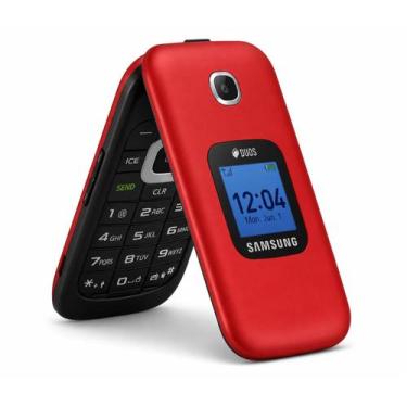 Imagem de Celular_Samsung_Flip_B311V Rede 4G Dual Chip Teclas Grandes Fácil de U