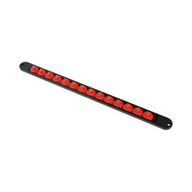 Imagem de Azul Vermelho 360 graus Organizador De Soquetes Giratório Em ABS 1/4 3