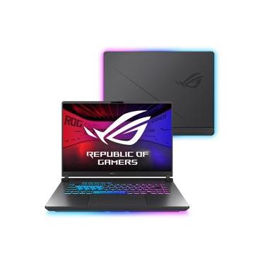 Imagem de Notebook Gamer ASUS ROG Strix G16 G615LP,Core Ultra 9,NVIDIA RTX 5060,32GB RAM,1TB,Win11 Home,Tela 16,Eclipse Gray-S5012W
