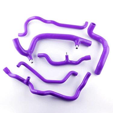 Imagem de LUXERAD 3 camadas 4,5 mm Performance Silicone Refrigerante Mangueira Aquecedor Cano para RENAULT CLIO 172 182 COP (Purplr)