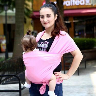 Imagem de Wrap Sling 100 Algodão Rosa Claro