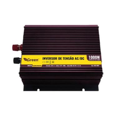 Imagem de Inversor De Tensão 12V 1000W Reais Usb 5V 2.1A 110/127V